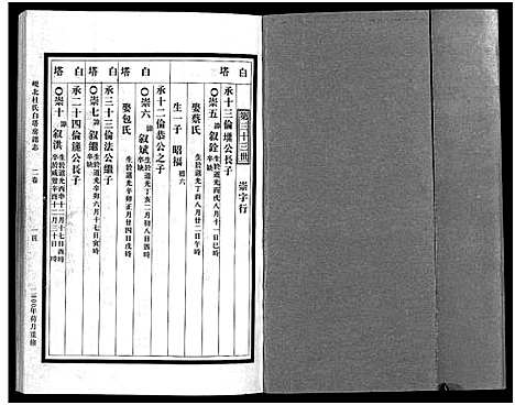 [下载][岘北杜氏白塔房谱志_2卷]浙江.岘北杜氏白塔房谱_二.pdf