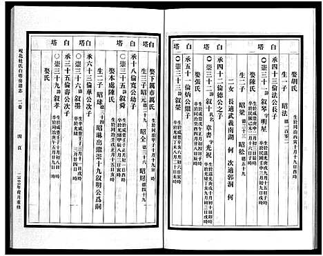 [下载][岘北杜氏白塔房谱志_2卷]浙江.岘北杜氏白塔房谱_二.pdf