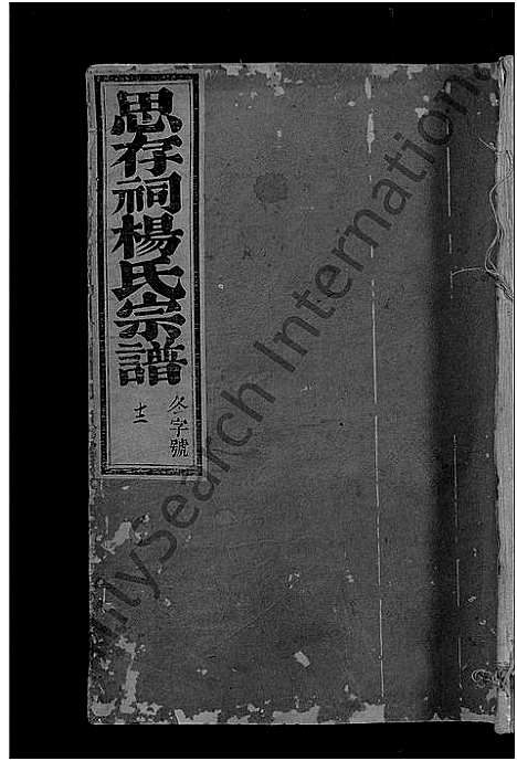 [下载][彩烟杨氏思存祠宗谱_12卷]浙江.彩烟杨氏思存祠家谱_十一.pdf