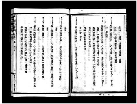 [下载][杏庄胡氏宗谱_11卷_含卷首]浙江.杏庄胡氏家谱_五.pdf