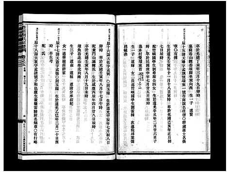 [下载][杏庄胡氏宗谱_11卷_含卷首]浙江.杏庄胡氏家谱_五.pdf