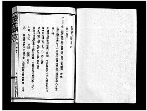 [下载][杏庄胡氏宗谱_11卷_含卷首]浙江.杏庄胡氏家谱_六.pdf