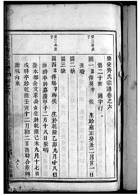 [下载][乐安齐氏宗谱_7卷]浙江.乐安齐氏家谱_六.pdf