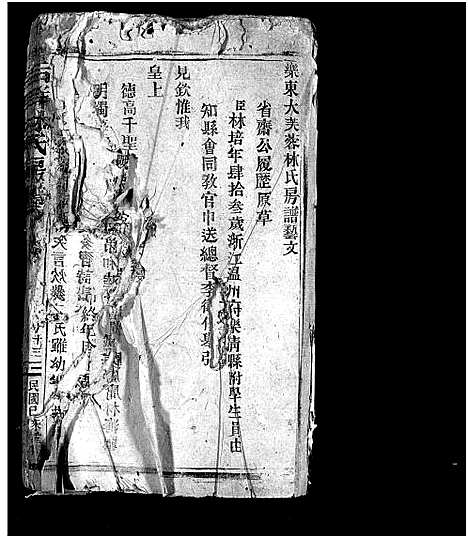 [下载][乐东大芙蓉林氏房谱_残卷]浙江.乐东大芙蓉林氏房谱.pdf