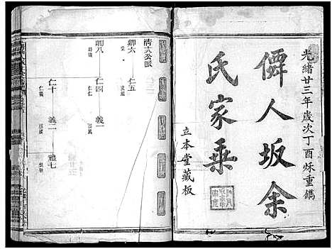 [下载][江阳仙人坂上余宗谱_13卷]浙江.江阳仙人坂上余家谱_七.pdf