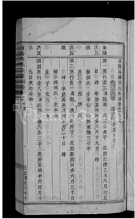 [下载][浦阳海塘洪氏宗谱_29卷]浙江.浦阳海塘洪氏家谱_二十.pdf