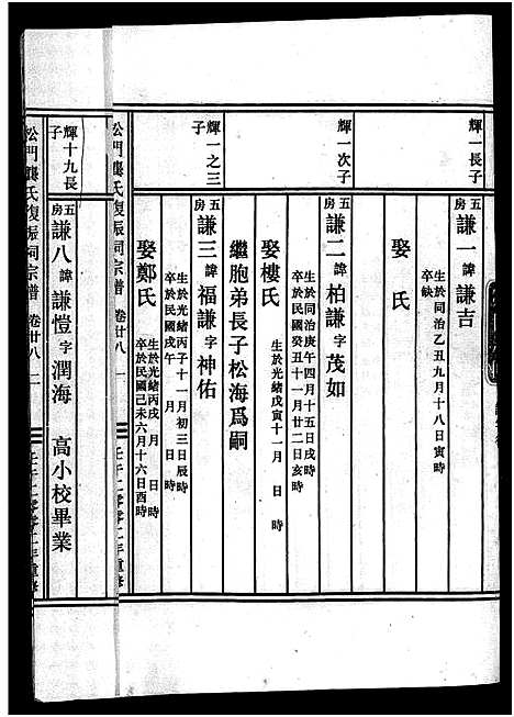 [下载][义乌松门龚氏宗谱_34卷]浙江.义乌松门龚氏家谱_三十五.pdf