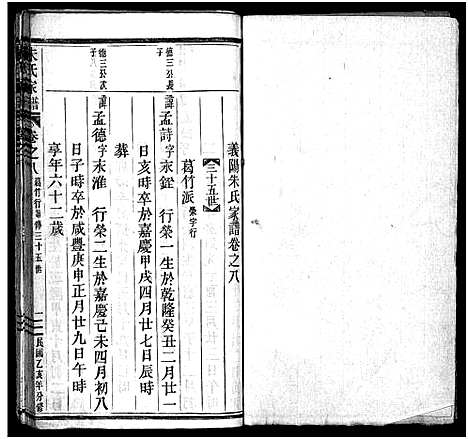 [下载][义阳朱氏家谱_9卷]浙江.义阳朱氏家谱_九.pdf