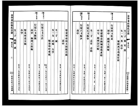 [下载][金华龙山杨氏宗谱_10卷]浙江.金华龙山杨氏家谱_九.pdf