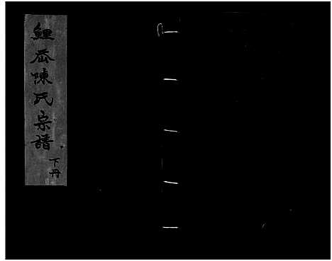 [下载][鲤岙陈氏宗谱_上下册]浙江.鲤岙陈氏家谱_二.pdf